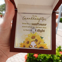 Load image into Gallery viewer, Women Christmas Necklace for Granddaughter from Mimi, Birthday Gifts for Granddaughter from Grandpa
