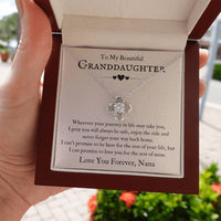 Load image into Gallery viewer, To My Beautiful Granddaughter Necklace from Nana, Never Forget Your Way Back Home

