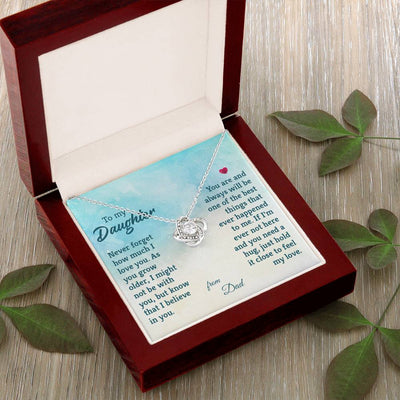Load image into Gallery viewer, To My Daughter Necklace from Dad, The Best Things That Ever Happened to Me
