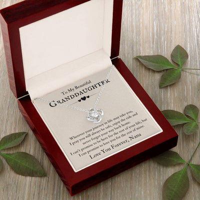 Load image into Gallery viewer, To My Beautiful Granddaughter Necklace from Nana, Never Forget Your Way Back Home
