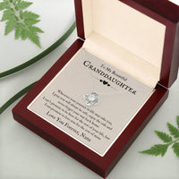 Load image into Gallery viewer, To My Beautiful Granddaughter Necklace from Nana, Never Forget Your Way Back Home
