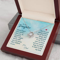 Load image into Gallery viewer, To My Daughter Necklace from Dad, The Best Things That Ever Happened to Me
