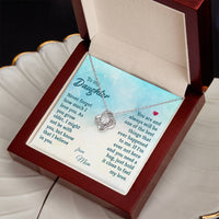 Load image into Gallery viewer, To My Daughter Necklace from Mom, The Best Things That Ever Happened to Me
