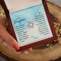 Load image into Gallery viewer, To My Daughter Necklace from Mom, The Best Things That Ever Happened to Me
