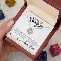 Load image into Gallery viewer, To My Daughter Necklace from Mom, Learn from Everything You Can
