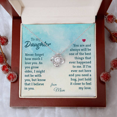 Load image into Gallery viewer, To My Daughter Necklace from Mom, The Best Things That Ever Happened to Me

