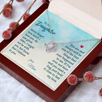 Load image into Gallery viewer, To My Daughter Necklace from Mom, The Best Things That Ever Happened to Me
