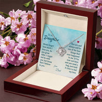 Load image into Gallery viewer, To My Daughter Necklace from Dad, The Best Things That Ever Happened to Me
