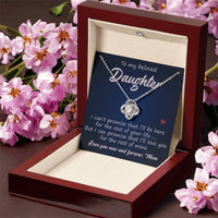 Load image into Gallery viewer, To My Daughter Necklace from Mom, Meaningful Necklaces for Daughter from Mom
