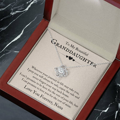 Load image into Gallery viewer, To My Beautiful Granddaughter Necklace from Nana, Never Forget Your Way Back Home
