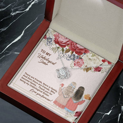 Load image into Gallery viewer, To My Unbiological Sister Necklace, Unbiological Sister Birthday Gifts
