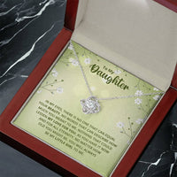 Load image into Gallery viewer, To My Daughter Necklace from Mom, Birthday Necklace for Daughter from Mom and Dad
