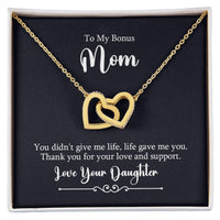 Load image into Gallery viewer, To My Mom Necklace from Daughter, Thank You for Your Love and Support
