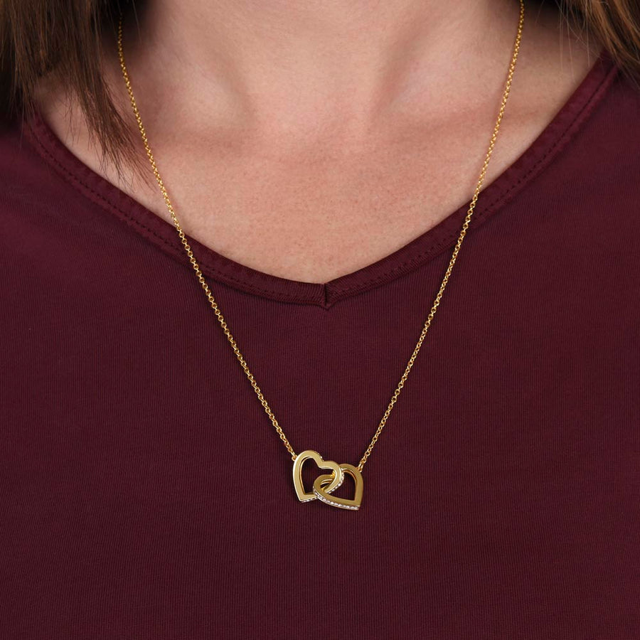 Unique First Christmas Gift for Mom, Christmas Necklace Gift for Mom from Daughter
