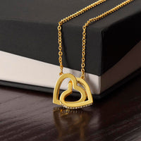 Load image into Gallery viewer, To My Bonus Daughter Necklace from Mom/Dad, Life Gave Me The Gift of You
