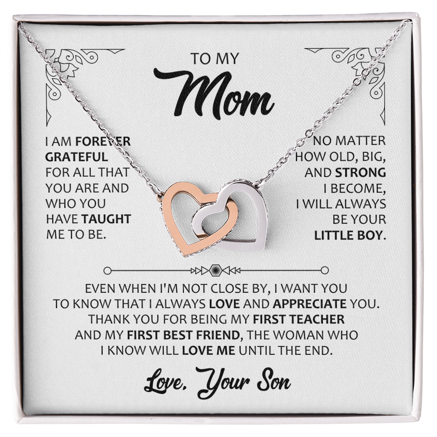 Birthday Gift for Mom from Son, No Matter How Old, Big, and Strong, I Will Always Be Your Little Boy