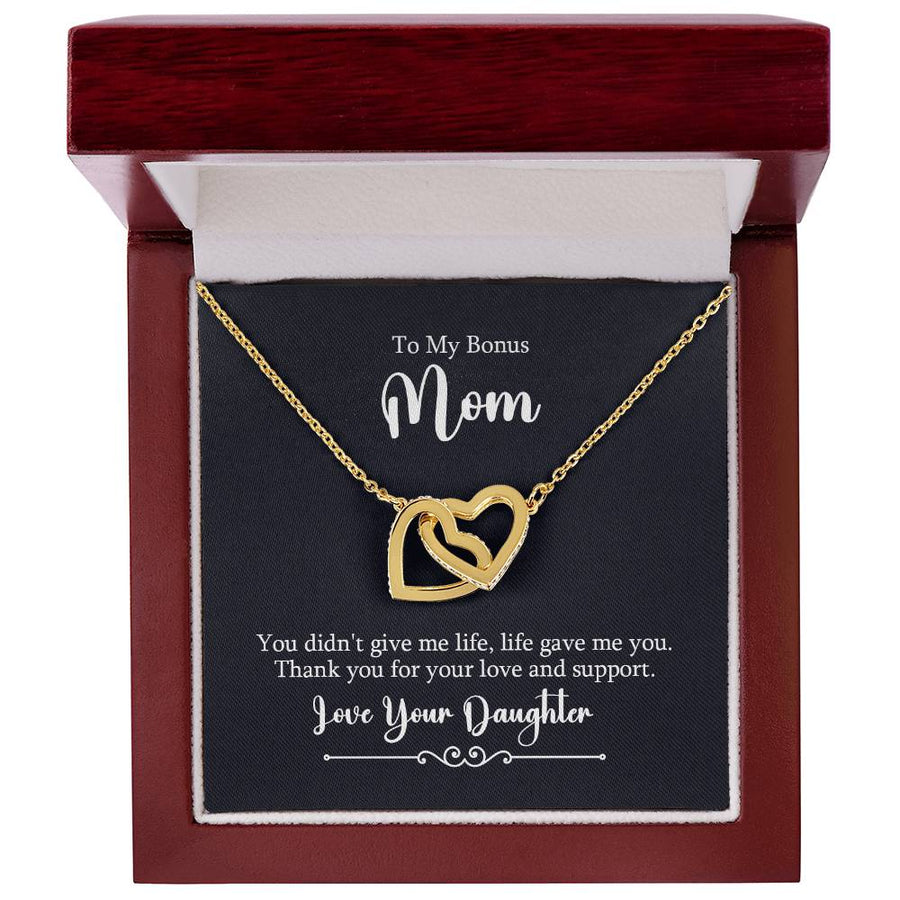 To My Mom Necklace from Daughter, Thank You for Your Love and Support