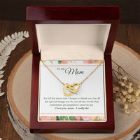 Load image into Gallery viewer, To My Mom Necklace from Son/Daughter, I Love You Mom...
