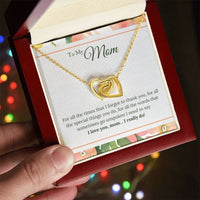 Load image into Gallery viewer, To My Mom Necklace from Son/Daughter, I Love You Mom...

