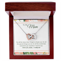Load image into Gallery viewer, To My Mom Necklace from Son/Daughter, I Love You Mom...
