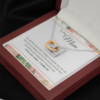 Load image into Gallery viewer, To My Mom Necklace from Son/Daughter, I Love You Mom...
