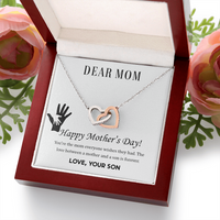 Load image into Gallery viewer, Mom Necklace, Happy Mother&#39;s Day Necklace Gift for Mom from Daughter from Son
