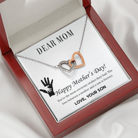 Load image into Gallery viewer, Mom Necklace, Happy Mother&#39;s Day Necklace Gift for Mom from Daughter from Son
