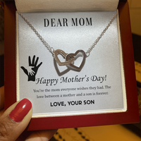 Load image into Gallery viewer, Mom Necklace, Happy Mother&#39;s Day Necklace Gift for Mom from Daughter from Son
