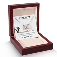 Load image into Gallery viewer, Mom Necklace, Happy Mother&#39;s Day Necklace Gift for Mom from Daughter from Son
