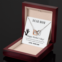 Load image into Gallery viewer, Mom Necklace, Happy Mother&#39;s Day Necklace Gift for Mom from Daughter from Son

