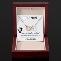 Load image into Gallery viewer, Mom Necklace, Happy Mother&#39;s Day Necklace Gift for Mom from Daughter from Son
