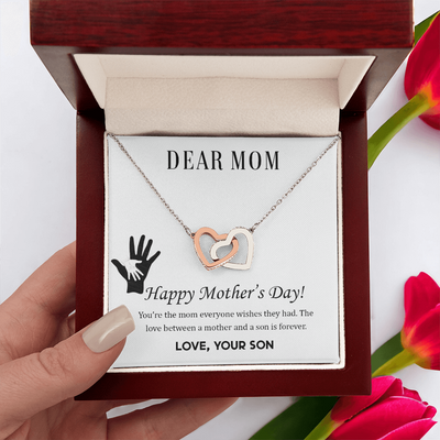 Load image into Gallery viewer, Mom Necklace, Happy Mother&amp;#39;s Day Necklace Gift for Mom from Daughter from Son
