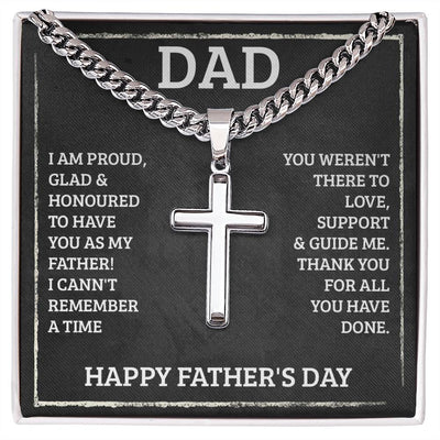 Load image into Gallery viewer, Fathers Day Gift from Daughter to Dad - I&amp;#39;m Proud, Glad and Honoured to Have You as My Father
