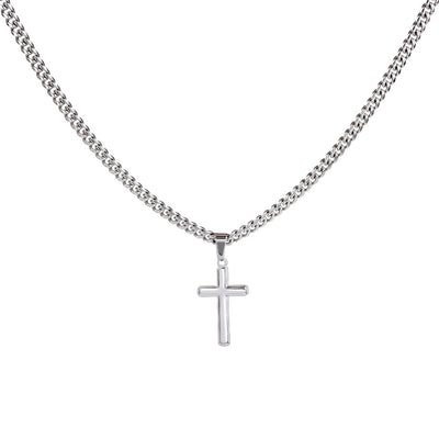 Load image into Gallery viewer, Graduation Gifts for Son from Mom - Graduation Gifts for Boys Cross Cuban Link Chain
