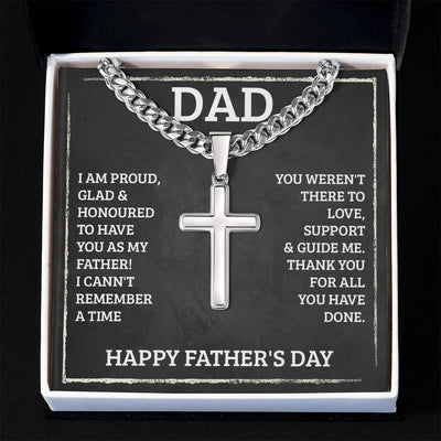 Load image into Gallery viewer, Fathers Day Gift from Daughter to Dad - I&amp;#39;m Proud, Glad and Honoured to Have You as My Father

