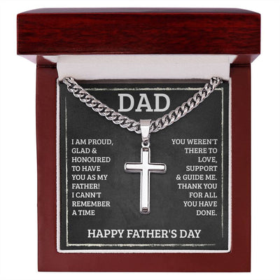 Load image into Gallery viewer, Fathers Day Gift from Daughter to Dad - I&amp;#39;m Proud, Glad and Honoured to Have You as My Father
