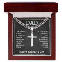 Load image into Gallery viewer, Fathers Day Gift from Daughter to Dad - I&#39;m Proud, Glad and Honoured to Have You as My Father
