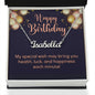 Custom Name Necklace, Birthday Gifts for Her, My Special Wish to Your Birthday