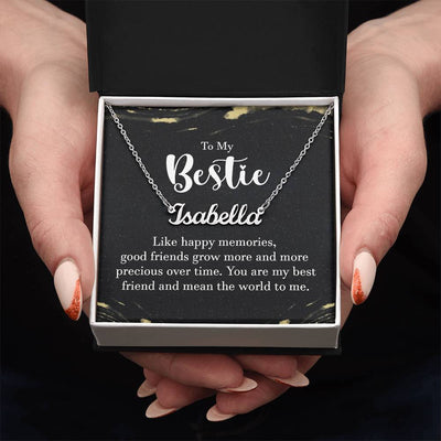 Load image into Gallery viewer, Personalized Name Necklace for Besties, Birthday Gift for Best Friend
