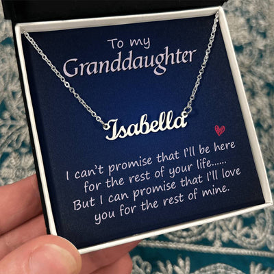 Load image into Gallery viewer, To My Granddaughter Necklace, Granddaughter Necklace from Grandma
