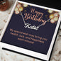 Custom Name Necklace, Birthday Gifts for Her, My Special Wish to Your Birthday