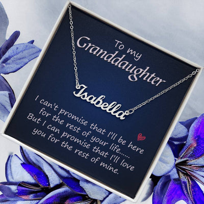 Load image into Gallery viewer, To My Granddaughter Necklace, Granddaughter Necklace from Grandma
