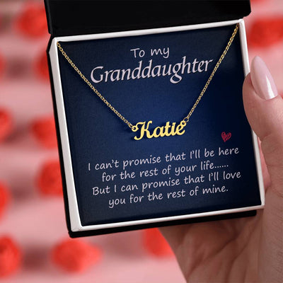 Load image into Gallery viewer, To My Granddaughter Necklace, Granddaughter Necklace from Grandma
