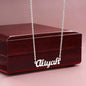 Custom Name Necklace, Birthday Gifts for Her, My Special Wish to Your Birthday