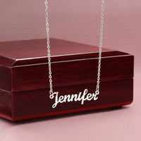 Load image into Gallery viewer, Custom Name Necklace, Birthday Gifts for Her, My Special Wish to Your Birthday
