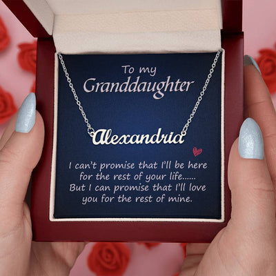 Load image into Gallery viewer, To My Granddaughter Necklace, Granddaughter Necklace from Grandma
