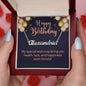 Custom Name Necklace, Birthday Gifts for Her, My Special Wish to Your Birthday