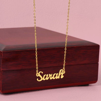 Load image into Gallery viewer, Custom Name Necklace, Birthday Gifts for Her, My Special Wish to Your Birthday
