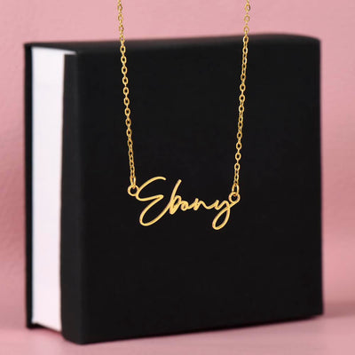 Load image into Gallery viewer, Customized Name Necklace, Signature Name Necklace for Women
