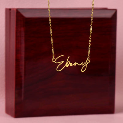 Load image into Gallery viewer, Customized Name Necklace, Signature Name Necklace for Women
